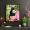 Paint by Numbers Kit for Adults – Black Cat Canvas, Beginner-Friendly DIY Acrylic & Watercolor Oil Painting, 16x20 in, No Frame, Home Wall Décor